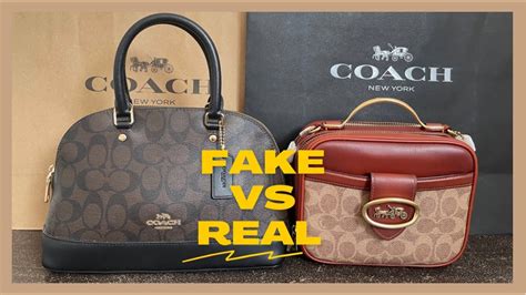 coach bags authentic or fake|coach knockoff bags.